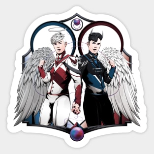 Holy and Fallen Sticker